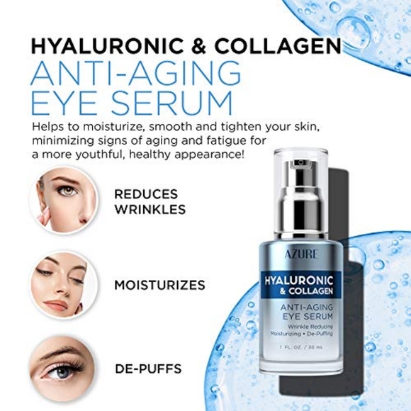 Hyaluronic Acid & Collagen Facial Serum Set By Azure Hyaluronic - Picture 8 of 14